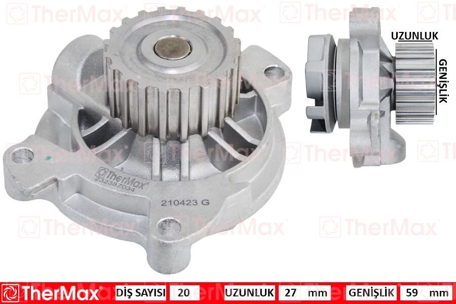 DEVİRDAİM TRANSPORTER IV 90-03 A6 95-97 S70 99-00 2.5 ENJ. TÜM MOD. B.KAFA PA758