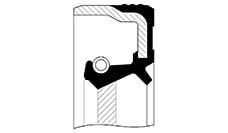 EKSANTRİK MİLİ KEÇESİ PUNTO-ALBEA-PANDA 1.2 31x55x7